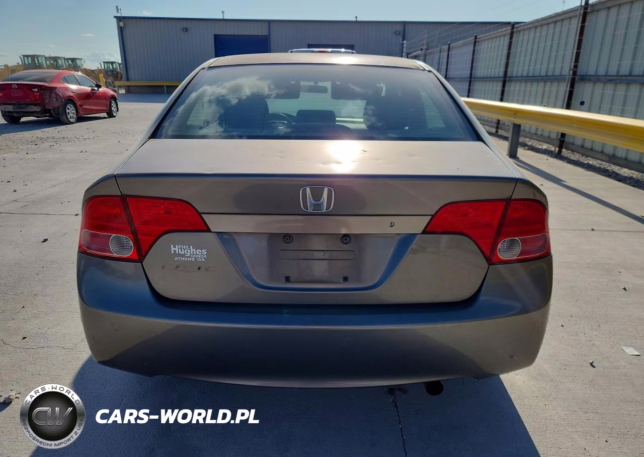2007 Honda Civic Lx VIN:2HGFA16537H306892 - 8