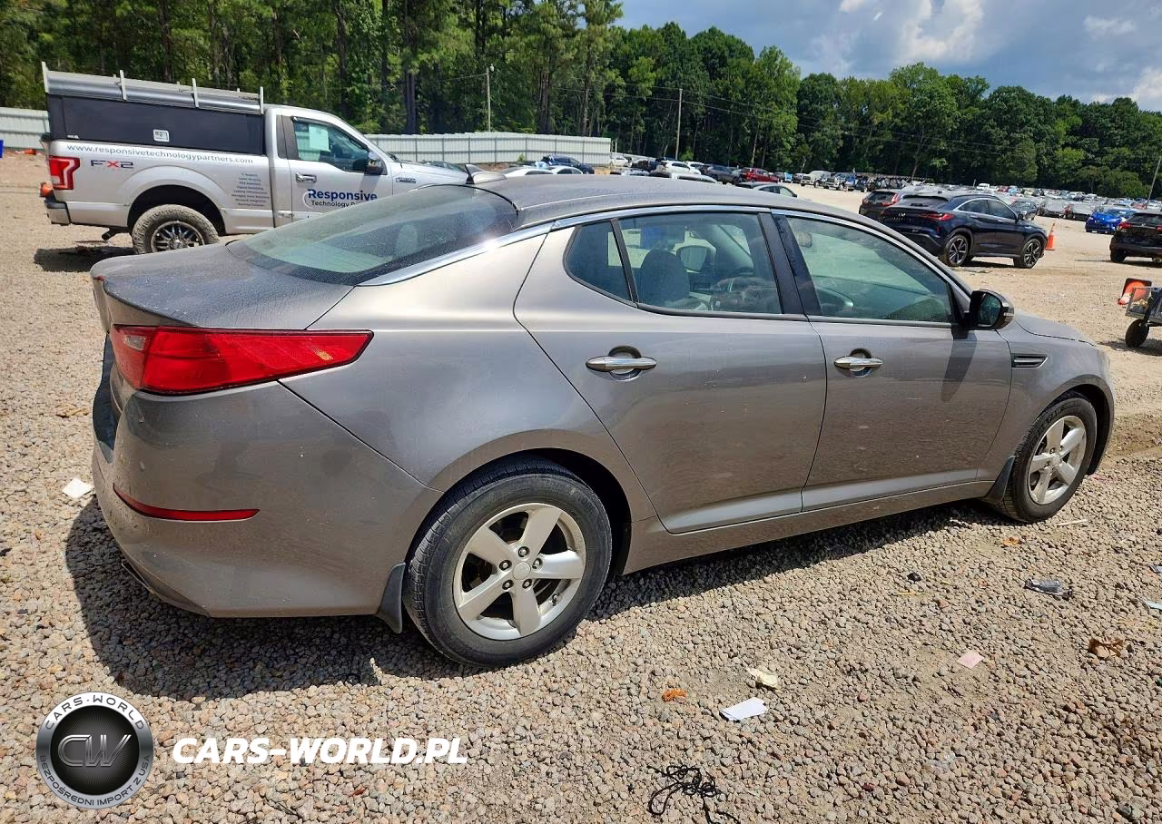 2015 Kia Optima Lx VIN:5XXGM4A76FG503352 - 3