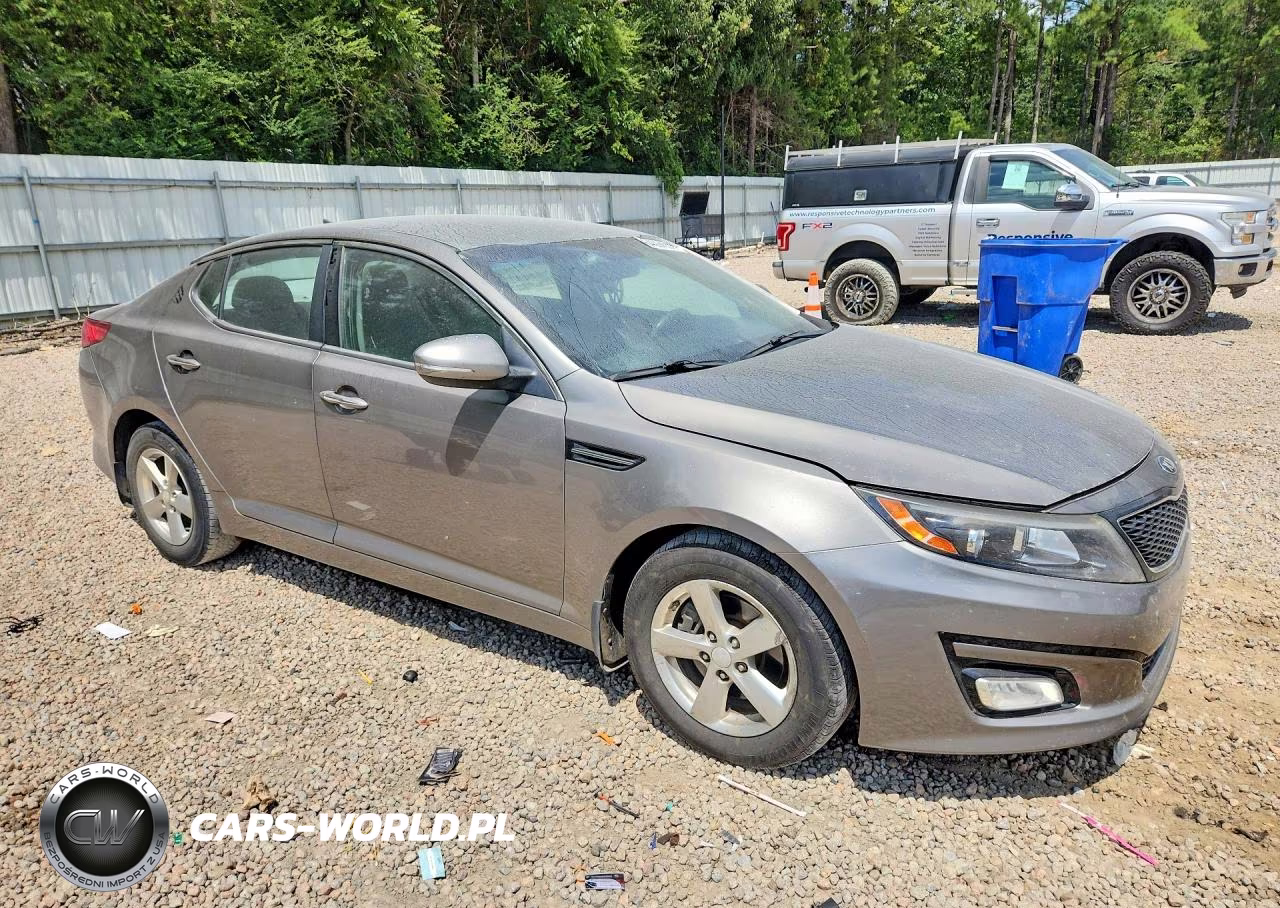 2015 Kia Optima Lx VIN:5XXGM4A76FG503352 - 4