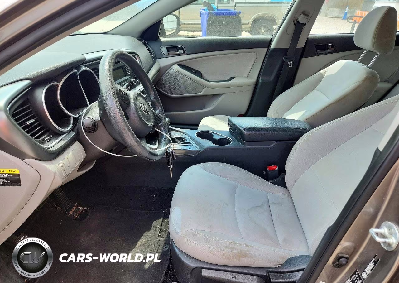 2015 Kia Optima Lx VIN:5XXGM4A76FG503352 - 7