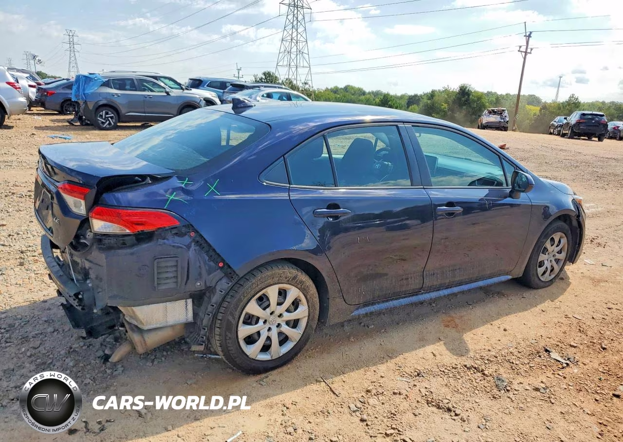 2020 Toyota Corolla Le VIN:5YFEPRAE5LP083581 - 3