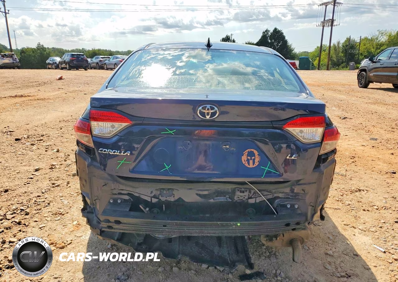 2020 Toyota Corolla Le VIN:5YFEPRAE5LP083581 - 6