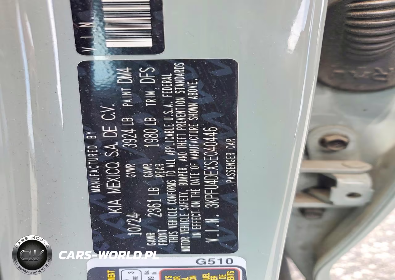 2025 Kia K4 Ex VIN:3KPFU4DEXSE040446 - 12