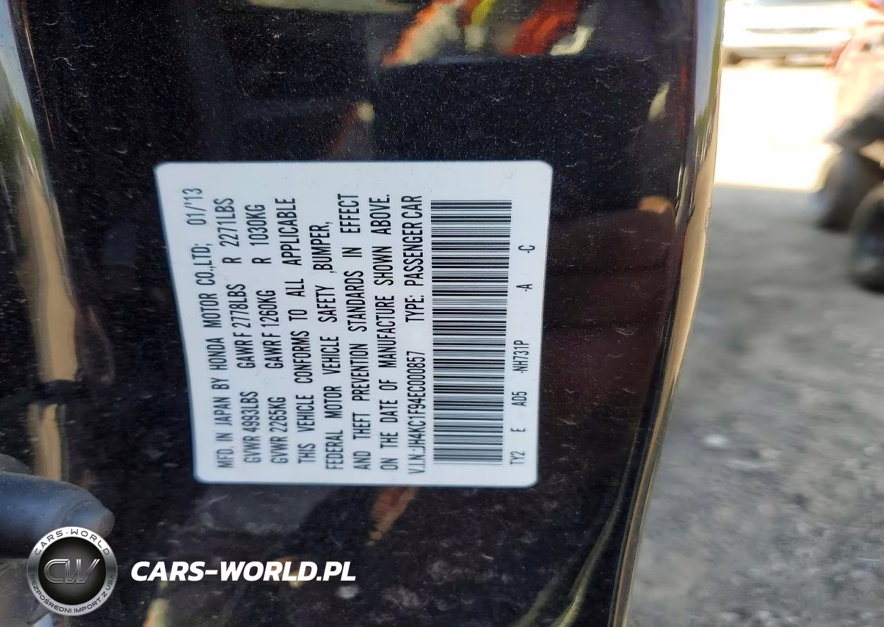 2014 Acura Rlx Advance VIN:JH4KC1F94EC000857 - 12