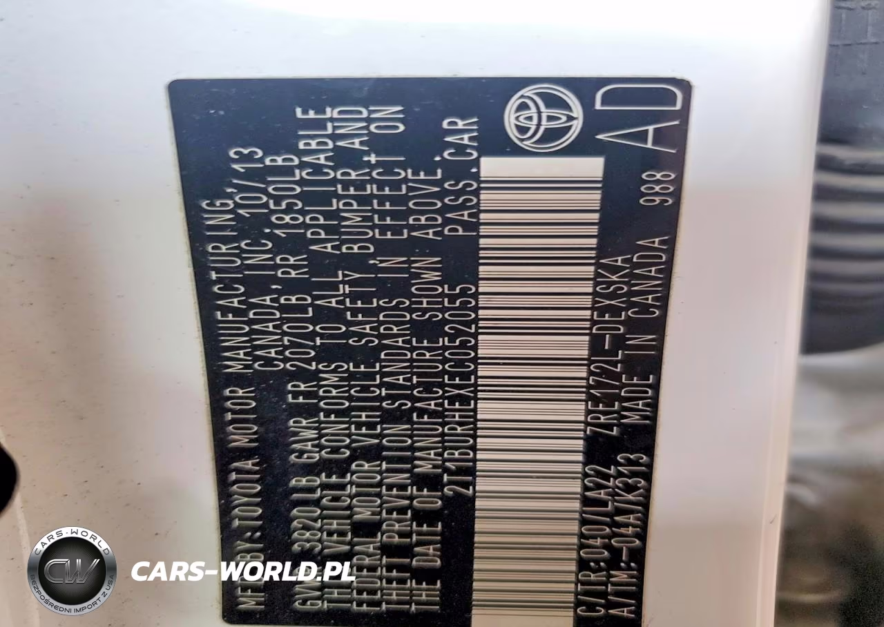 2014 Toyota Corolla S Premium VIN:2T1BURHEXEC052055 - 13
