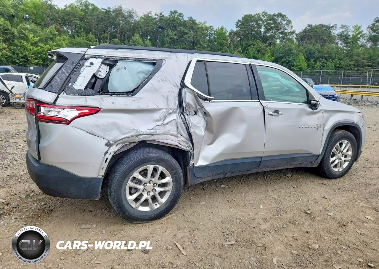 2021 Chevrolet Traverse Lt VIN:1GNEVHKW1MJ257795 - 3
