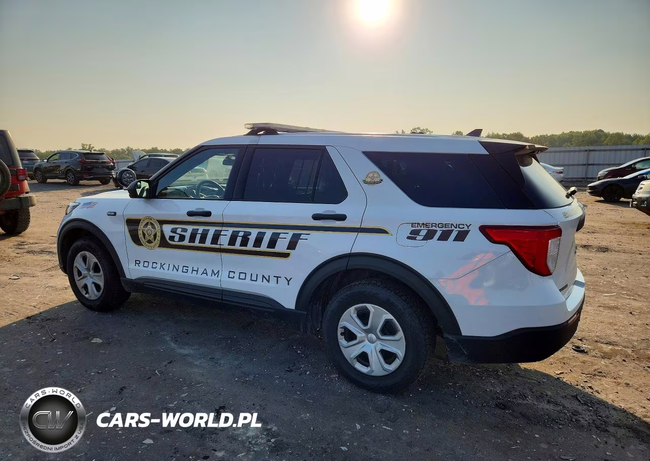 2021 Ford Explorer Police Interceptor VIN:1FM5K8AB8MGB46721 - 2
