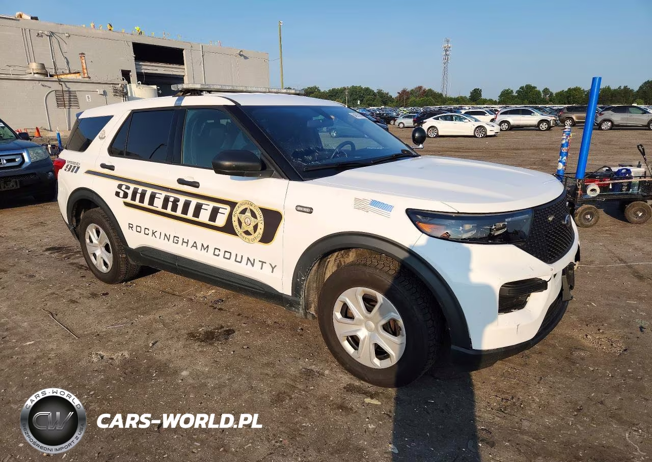 2021 Ford Explorer Police Interceptor VIN:1FM5K8AB8MGB46721 - 4