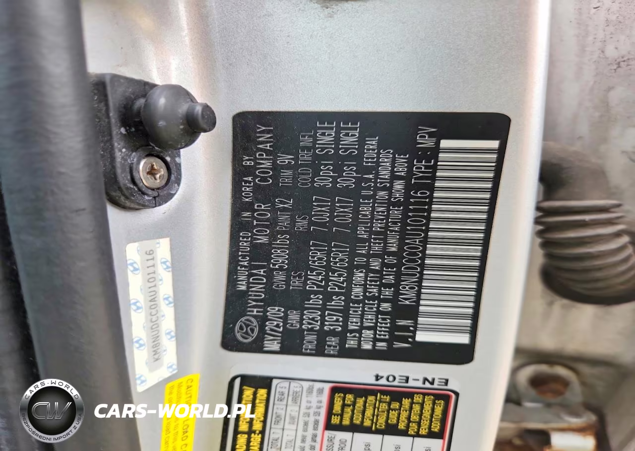 2010 Hyundai Veracruz Gls VIN:KM8NUDCC0AU101116 - 13