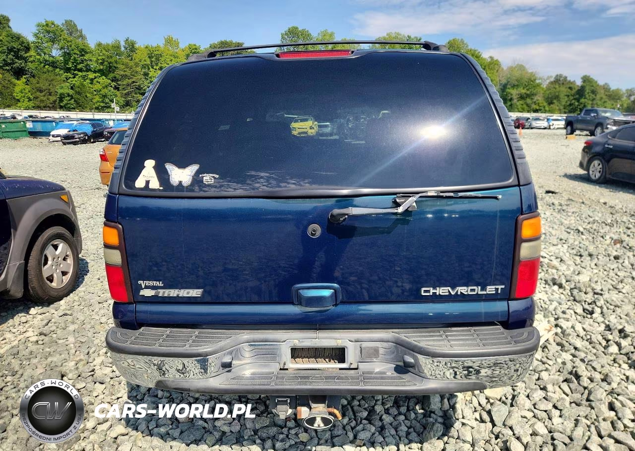 2005 Chevrolet Tahoe K1500 VIN:1GNEK13T05R152768 - 6