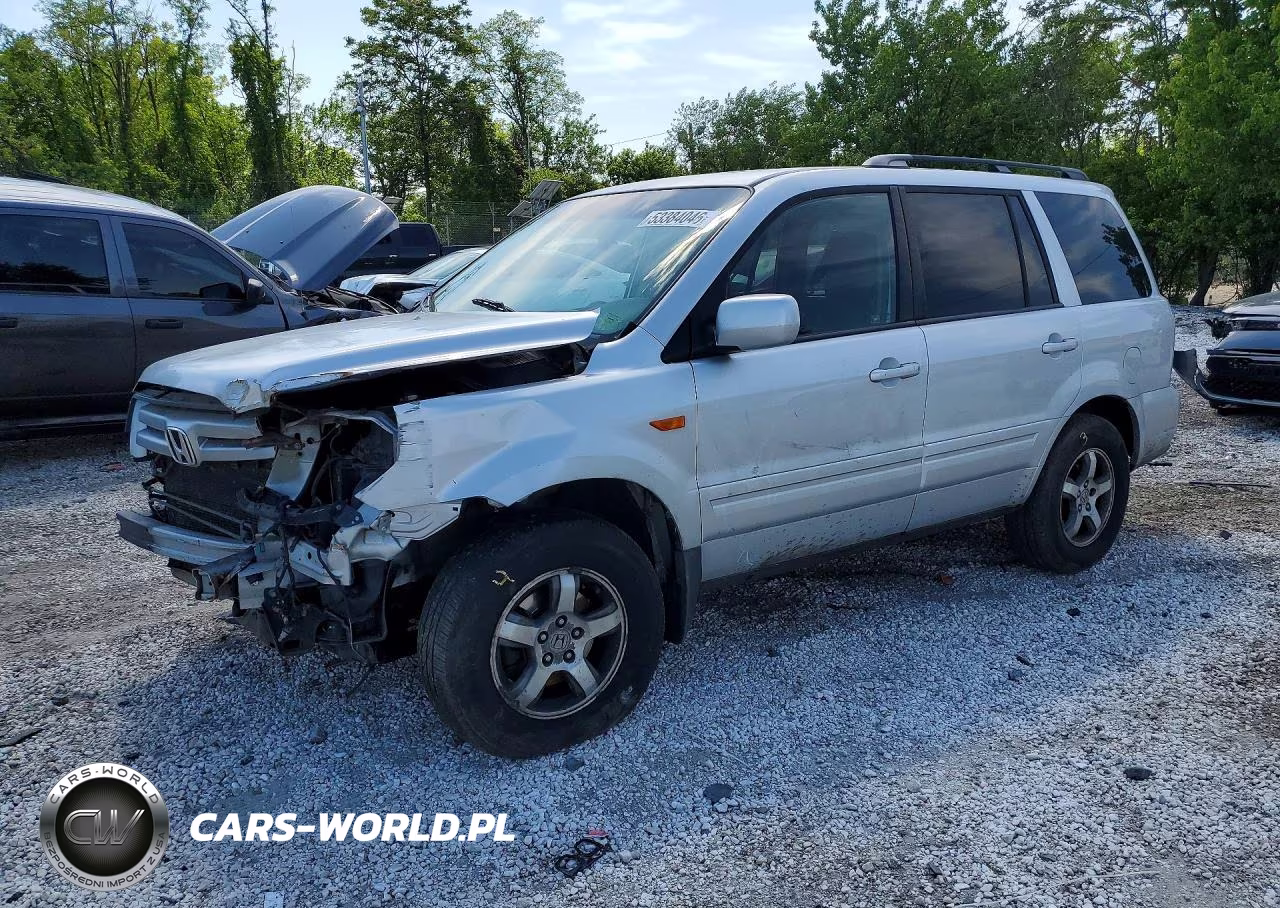 2008 Honda Pilot VIN:5FNYF18678B050360 - 1
