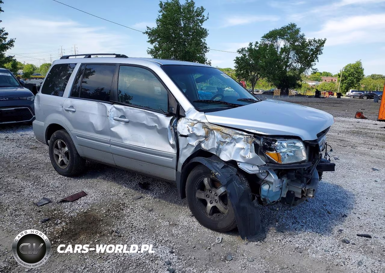 2008 Honda Pilot VIN:5FNYF18678B050360 - 4