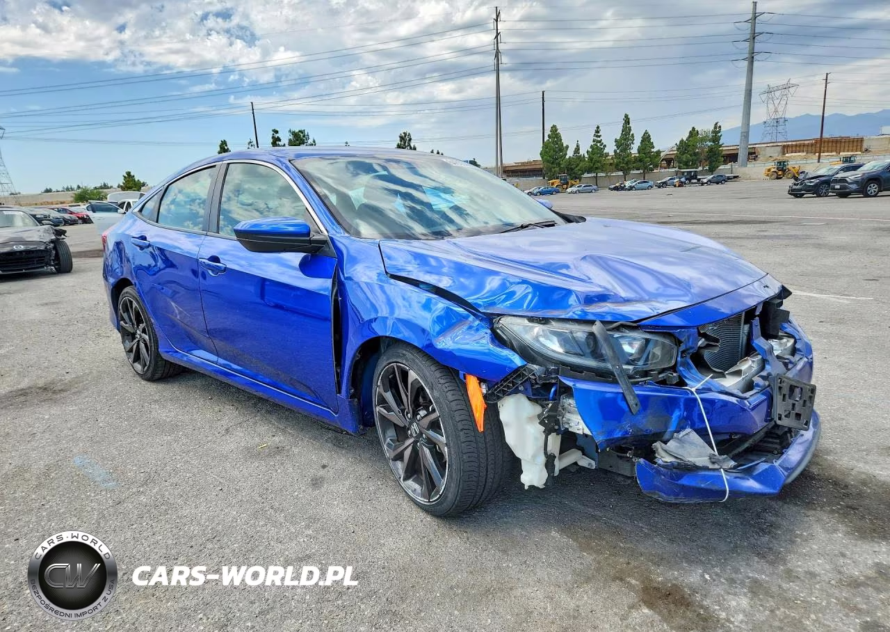 2020 Honda Civic Sport VIN:2HGFC2F84LH570529 - 4