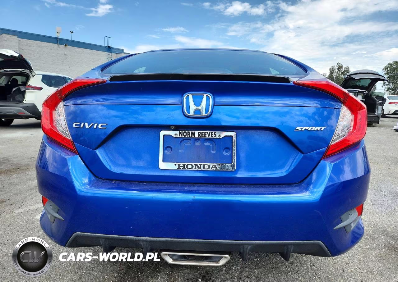 2020 Honda Civic Sport VIN:2HGFC2F84LH570529 - 6