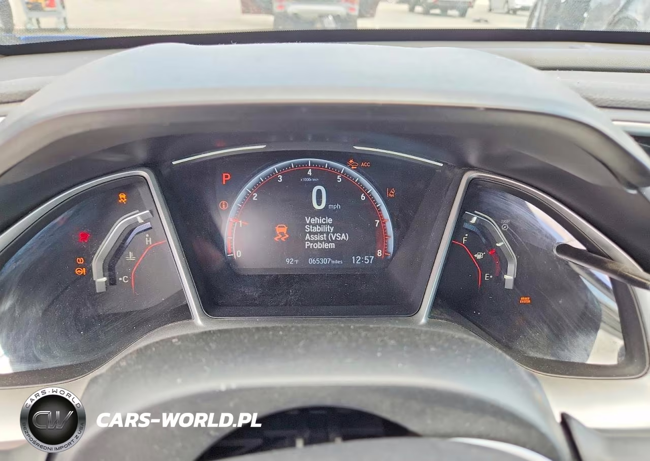 2020 Honda Civic Sport VIN:2HGFC2F84LH570529 - 9