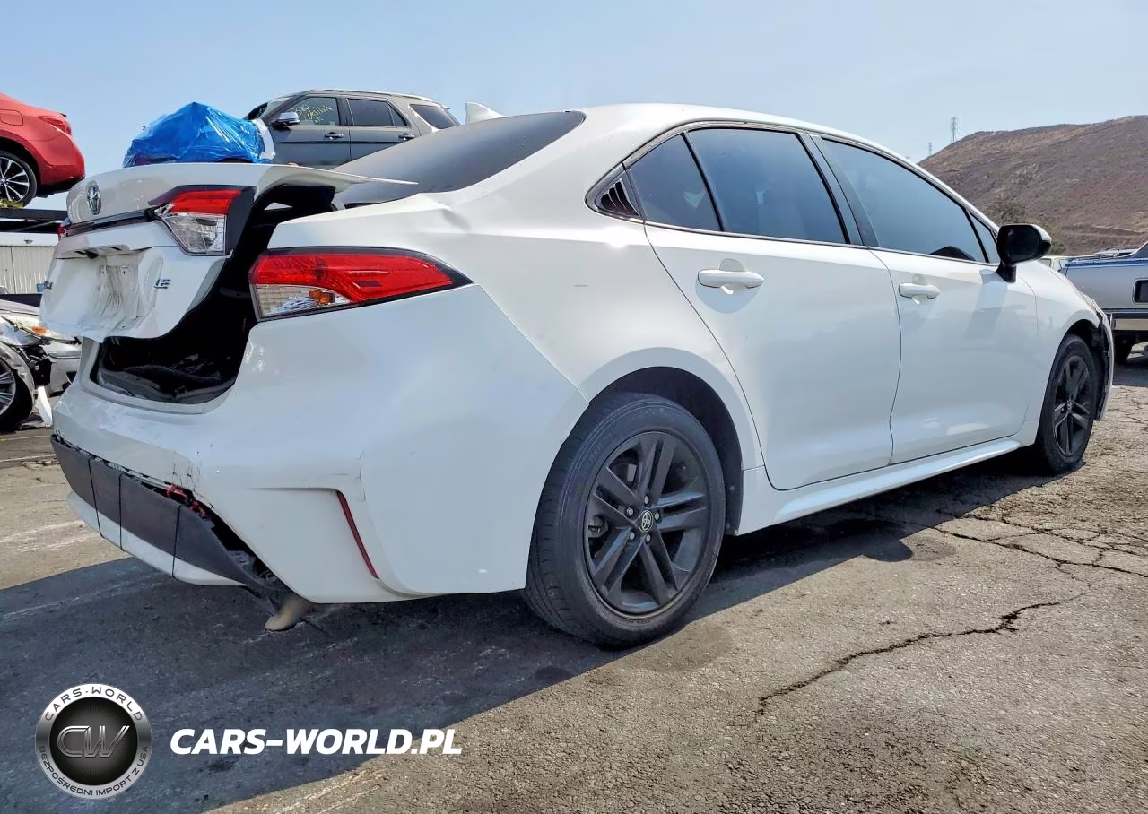 2021 Toyota Corolla Le VIN:5YFEPMAE9MP208683 - 3