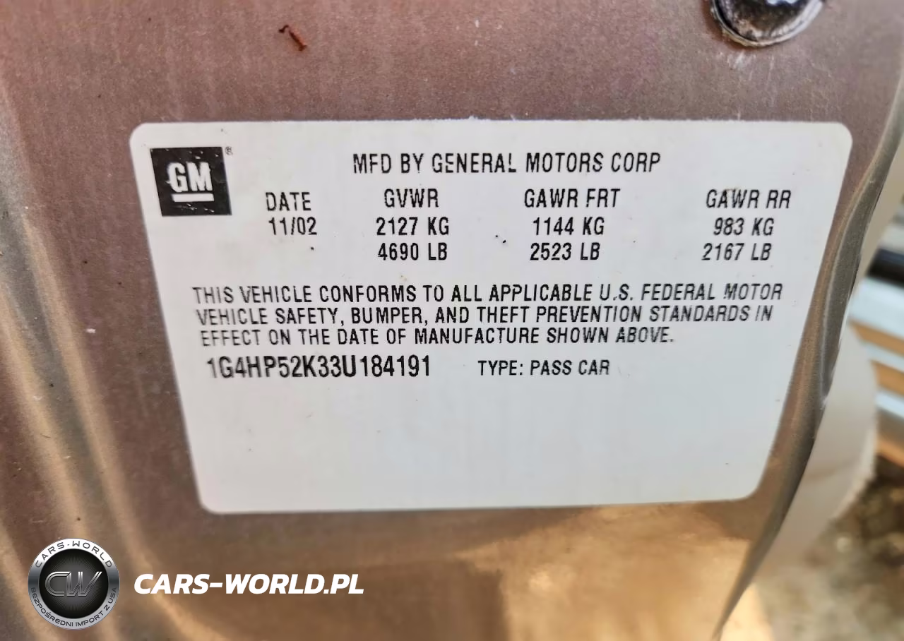 2003 Buick Lesabre Custom VIN:1G4HP52K33U184191 - 12