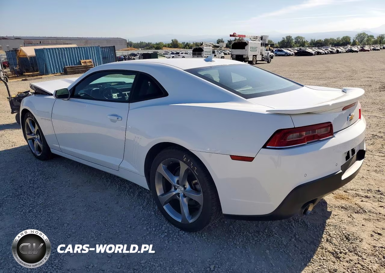 2014 Chevrolet Camaro Lt VIN:2G1FC1E39E9201881 - 2