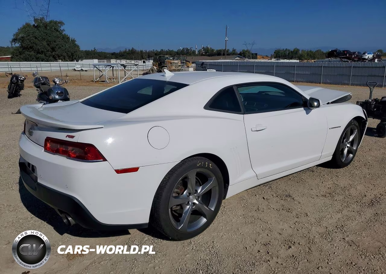 2014 Chevrolet Camaro Lt VIN:2G1FC1E39E9201881 - 3