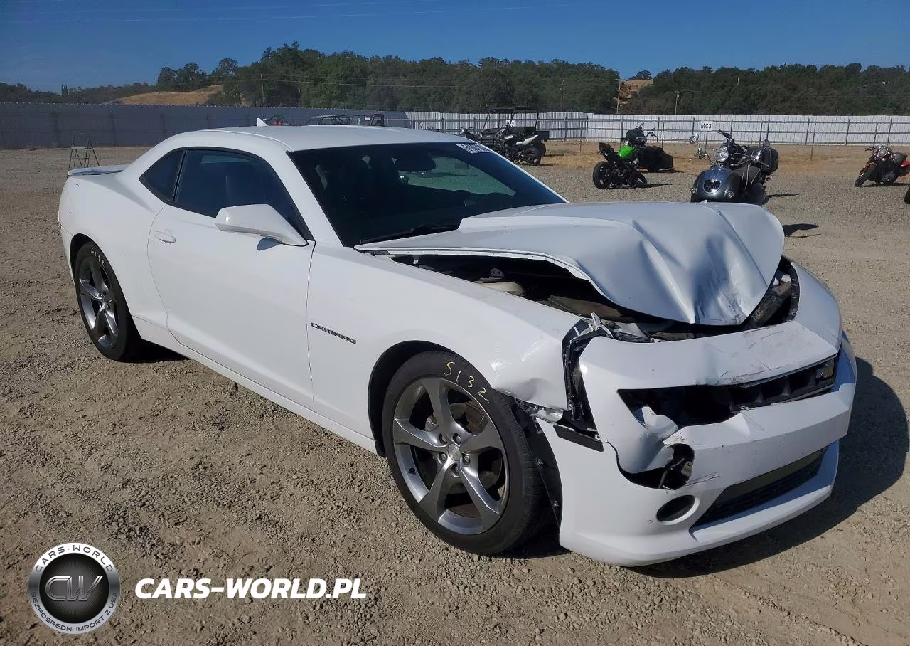 2014 Chevrolet Camaro Lt VIN:2G1FC1E39E9201881 - 4