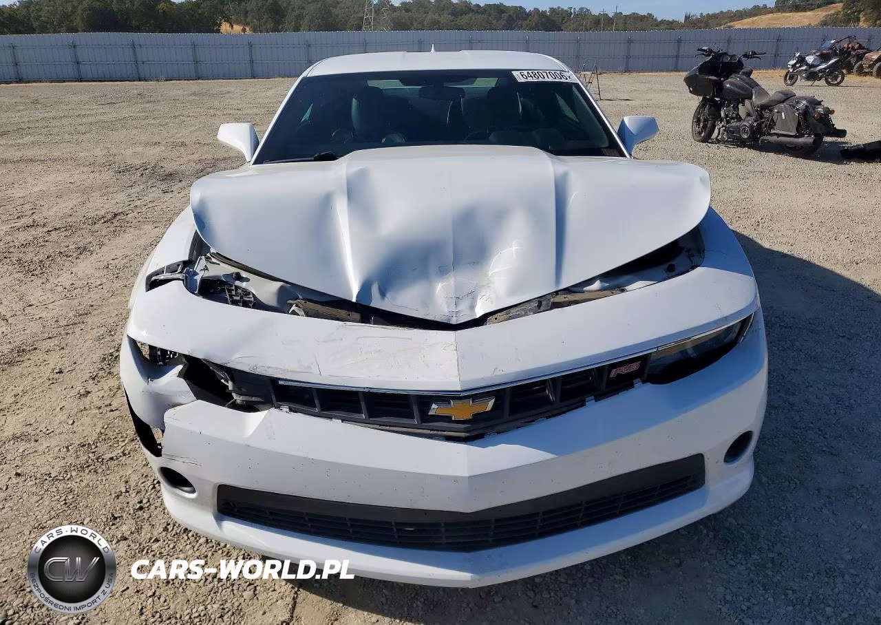 2014 Chevrolet Camaro Lt VIN:2G1FC1E39E9201881 - 5
