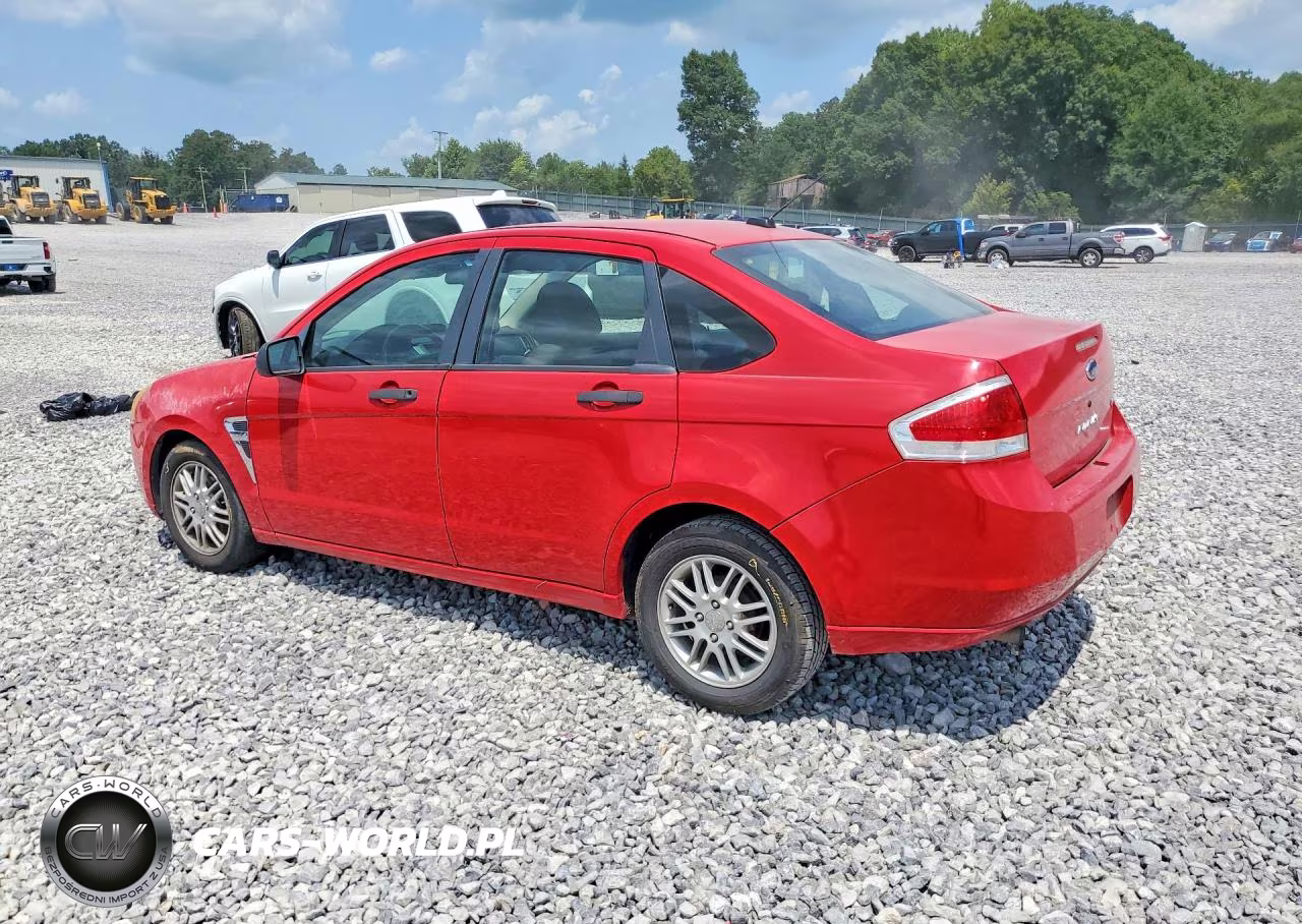 2008 Ford Focus Se VIN:1FAHP35N18W234277 - 2