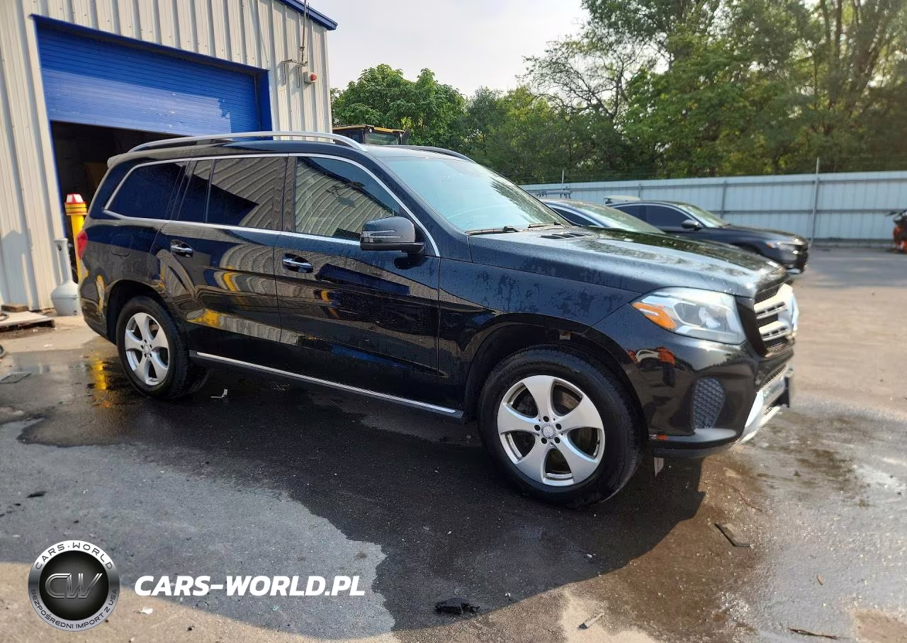 2017 Mercedes-Benz Gls 450 4Matic VIN:4JGDF6EE1HA820225 - 4