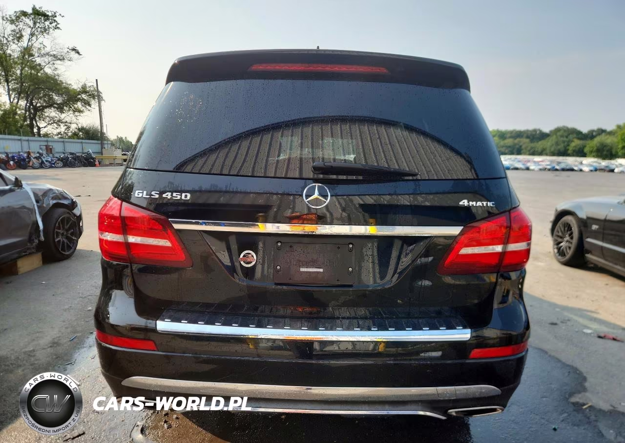 2017 Mercedes-Benz Gls 450 4Matic VIN:4JGDF6EE1HA820225 - 6