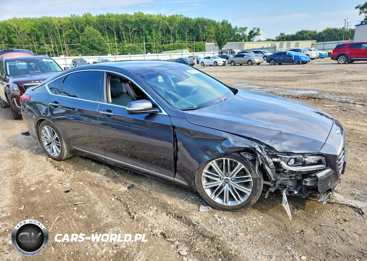 2018 Genesis G80 3.8 VIN:KMHGN4JE7JU233607 - 4