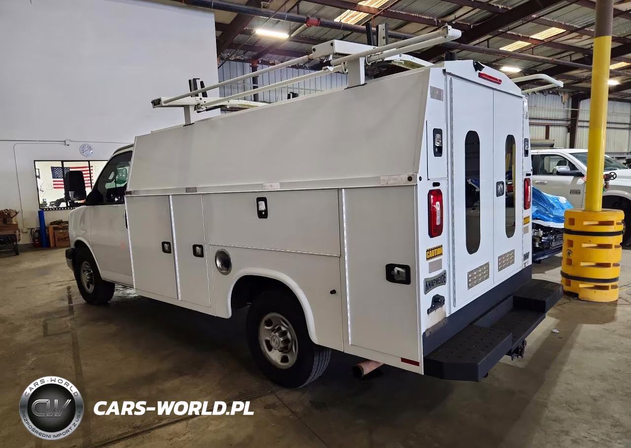 2019 Chevrolet Express G3500 VIN:1GB0GRFGXK1195336 - 2