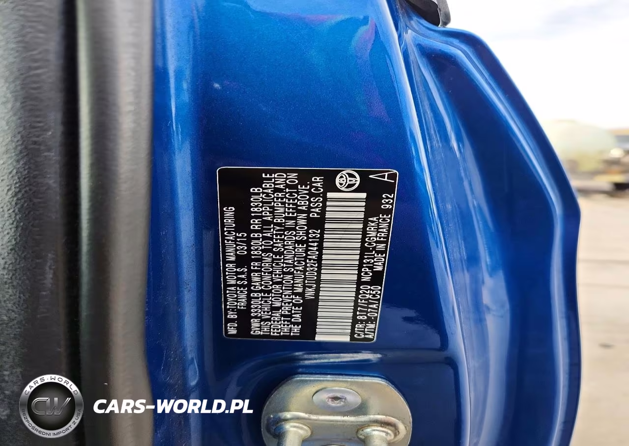 2015 Toyota Yaris 3-Door L VIN:VNKJTUD32FA044132 - 12