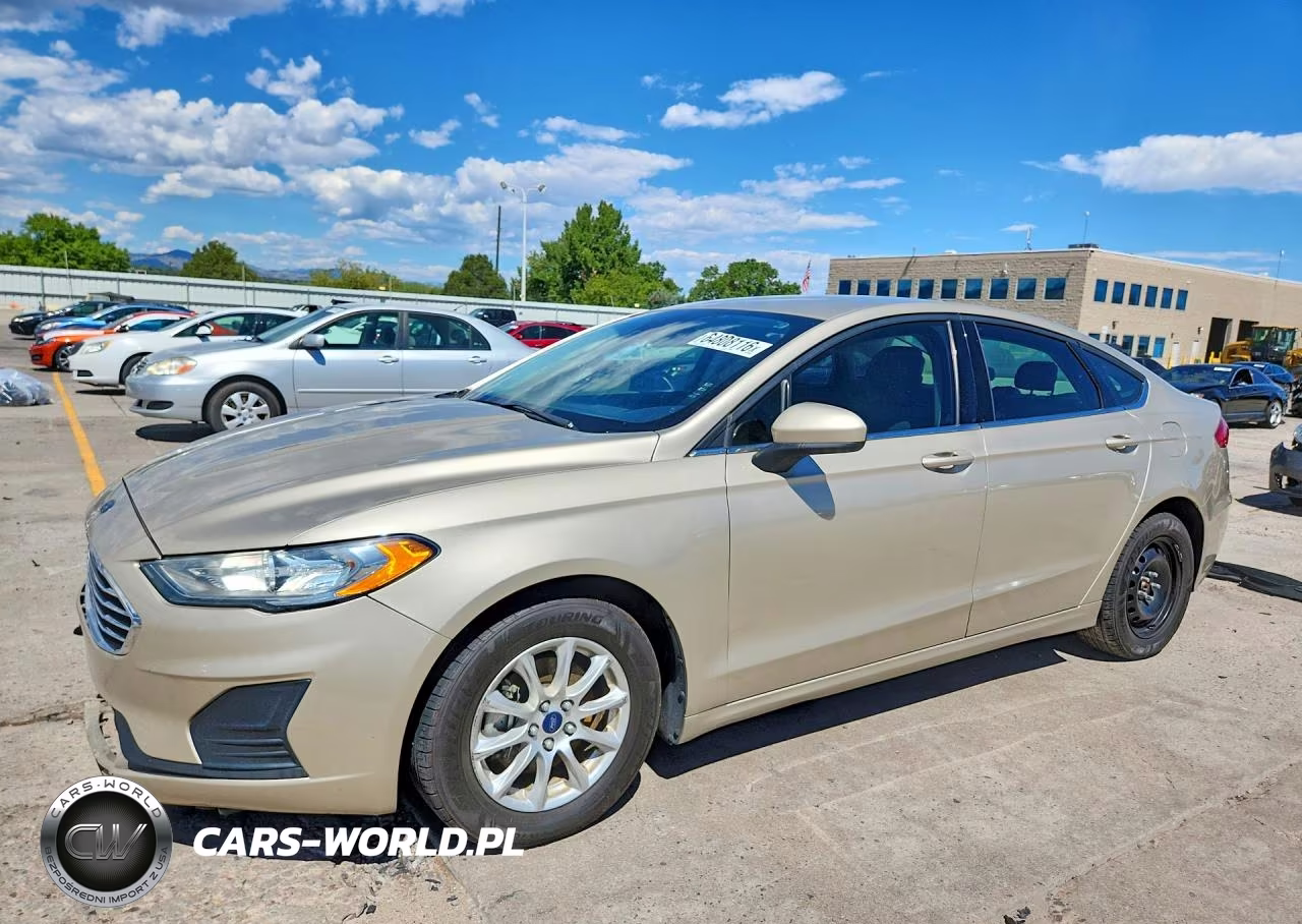 2019 Ford Fusion Se VIN:3FA6P0T99KR251236 - 1