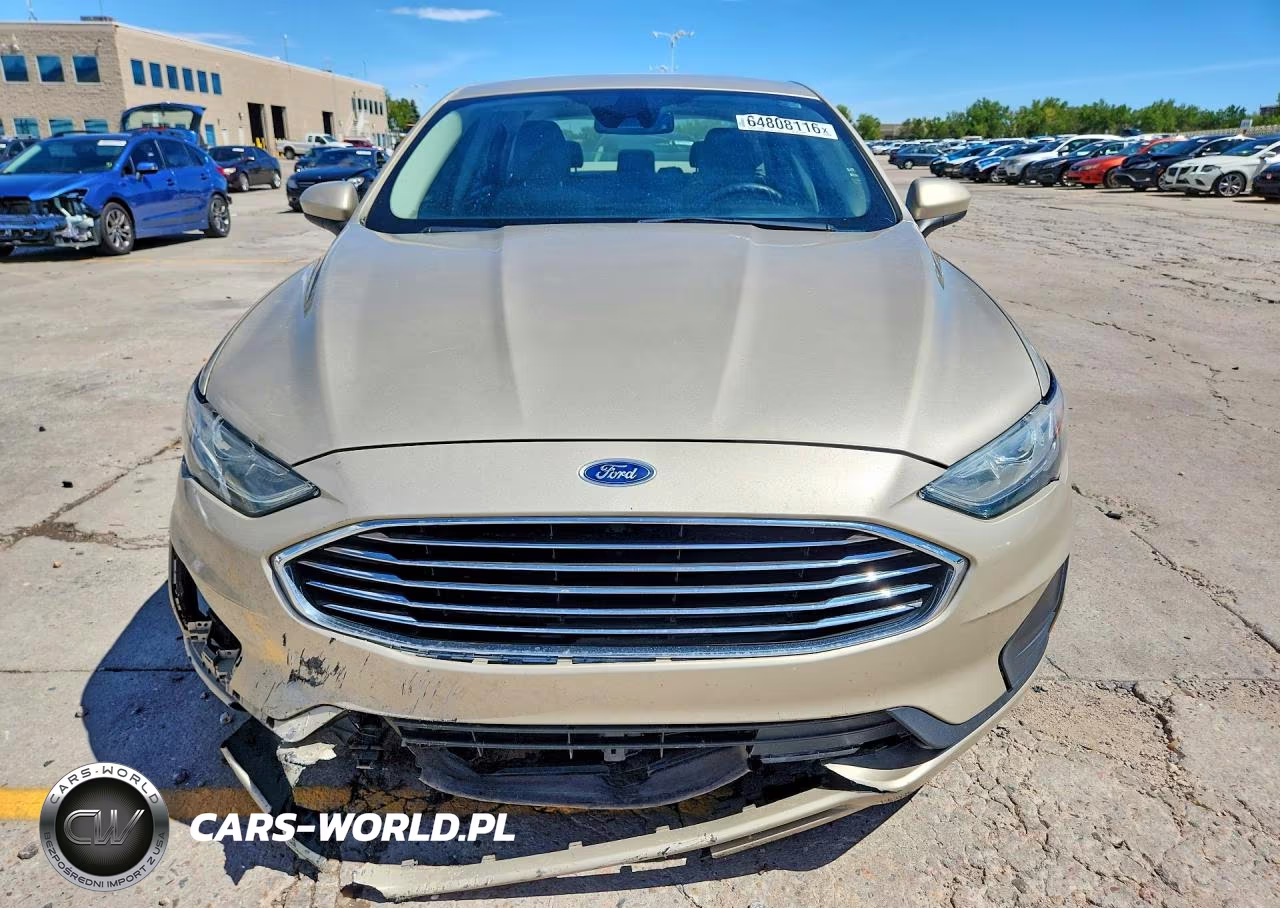 2019 Ford Fusion Se VIN:3FA6P0T99KR251236 - 5