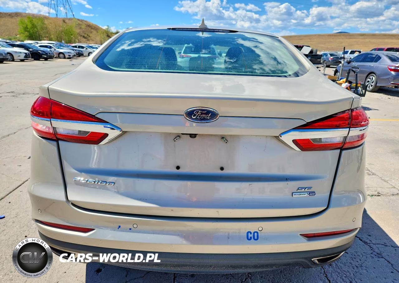 2019 Ford Fusion Se VIN:3FA6P0T99KR251236 - 6
