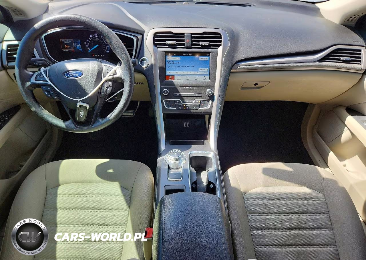 2019 Ford Fusion Se VIN:3FA6P0T99KR251236 - 8