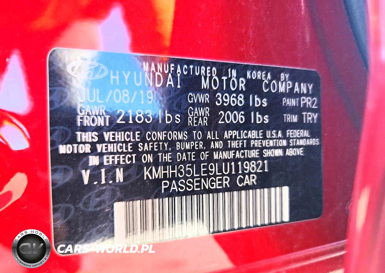 2020 Hyundai Elantra Gt Base VIN:KMHH35LE9LU119821 - 12