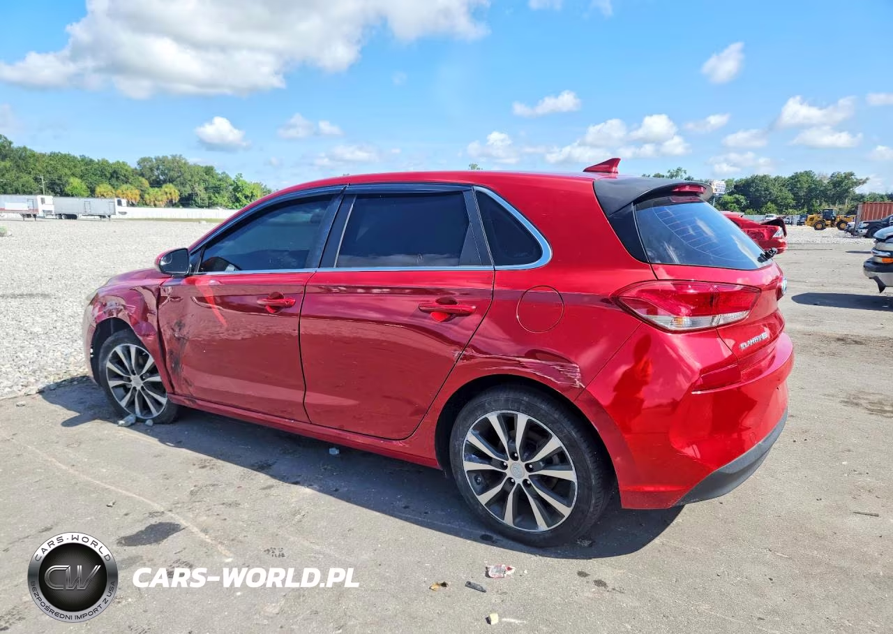 2020 Hyundai Elantra Gt Base VIN:KMHH35LE9LU119821 - 2