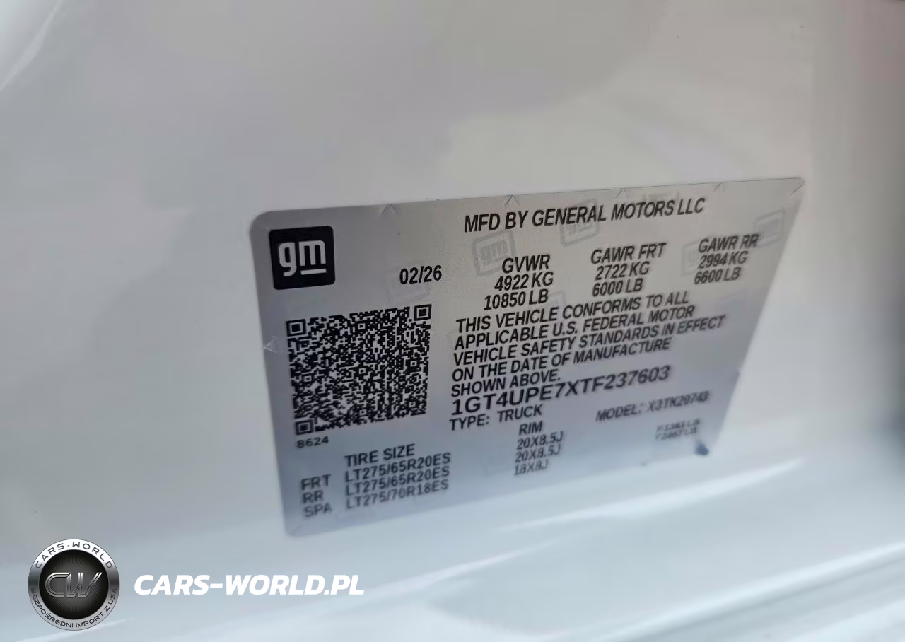 2026 GMC Sierra K2500 At4 VIN:1GT4UPE7XTF237603 - 12