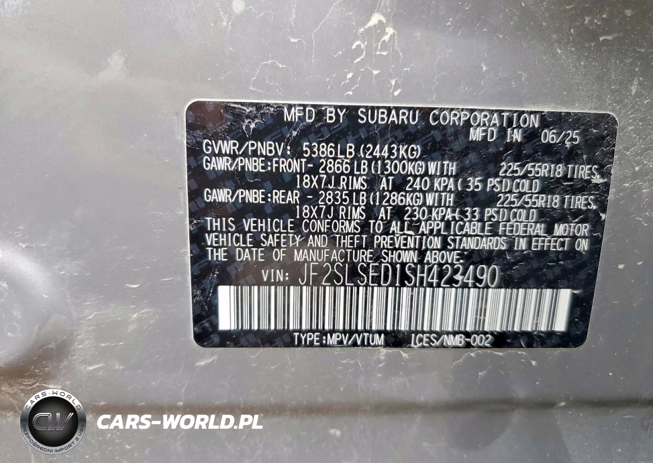 2025 Subaru Forester Premium VIN:JF2SLSED1SH423490 - 13