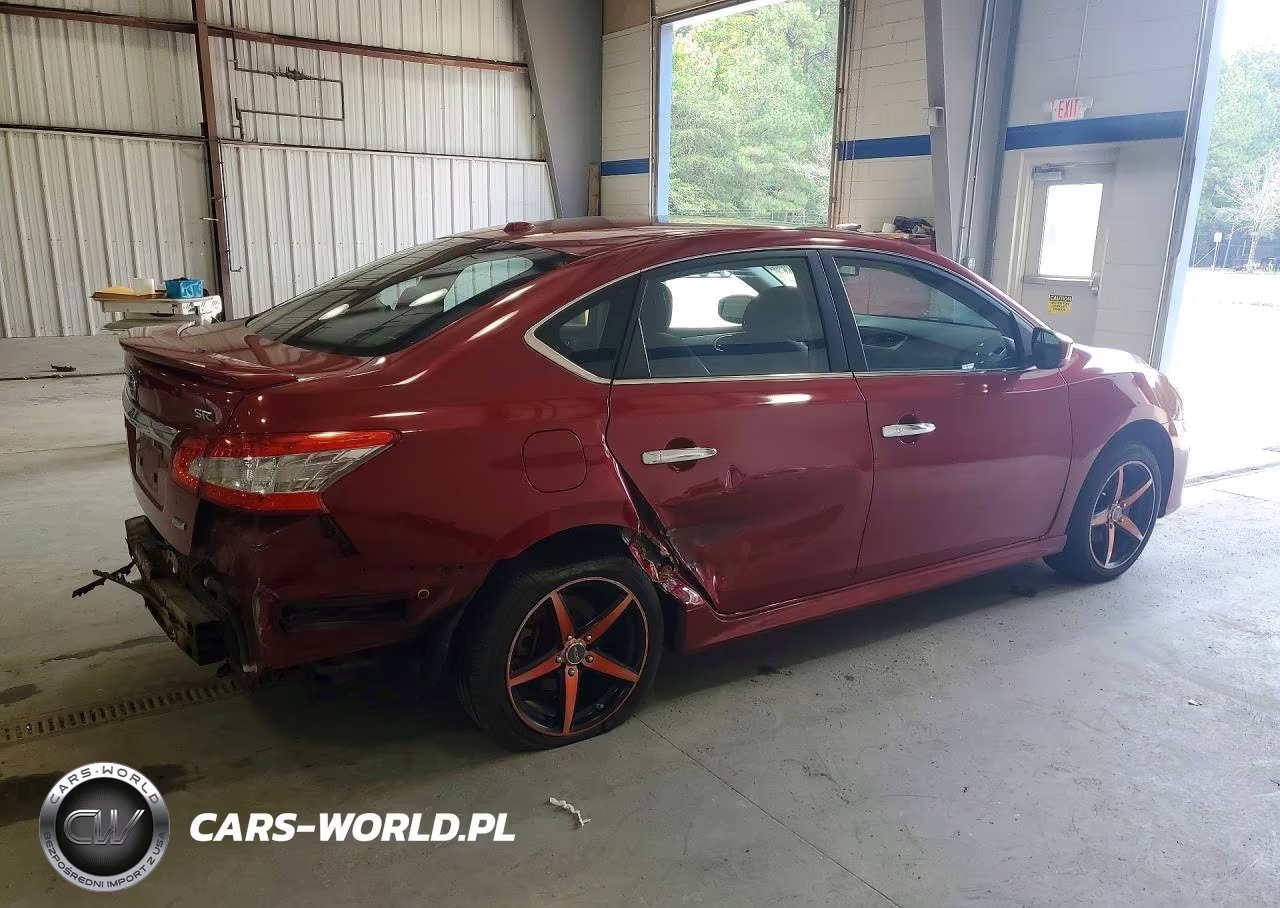 2014 Nissan Sentra Sr VIN:3N1AB7AP9EL646847 - 3