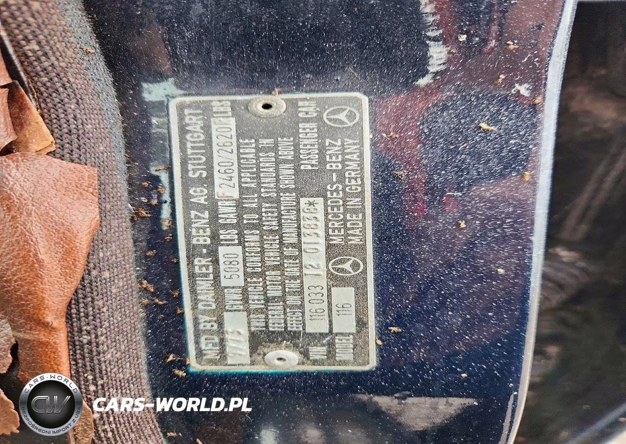 1974 Mercedes-Benz 450 VIN:11603312013838 - 12
