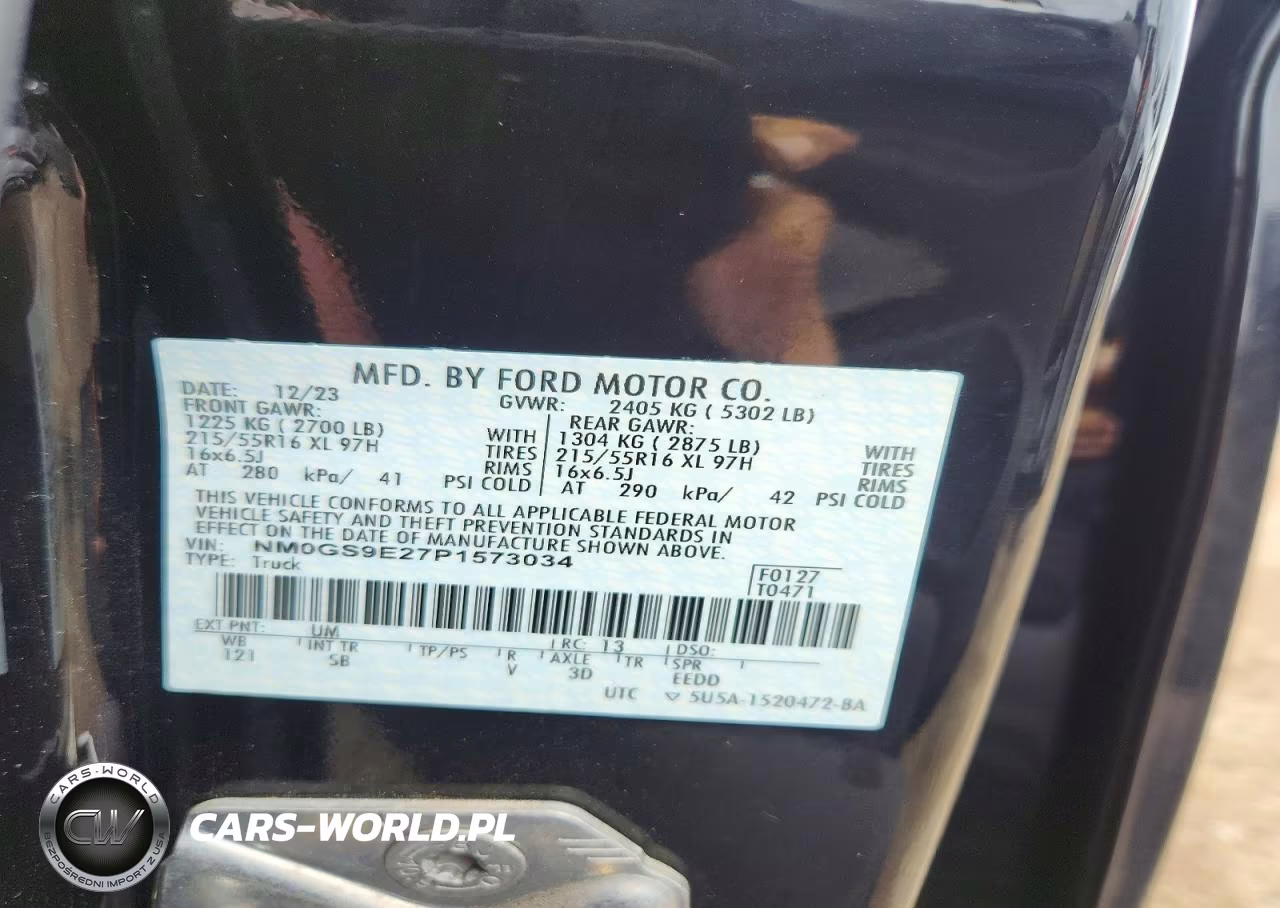 2023 Ford Transit Connect Xl VIN:NM0GS9E27P1573034 - 13