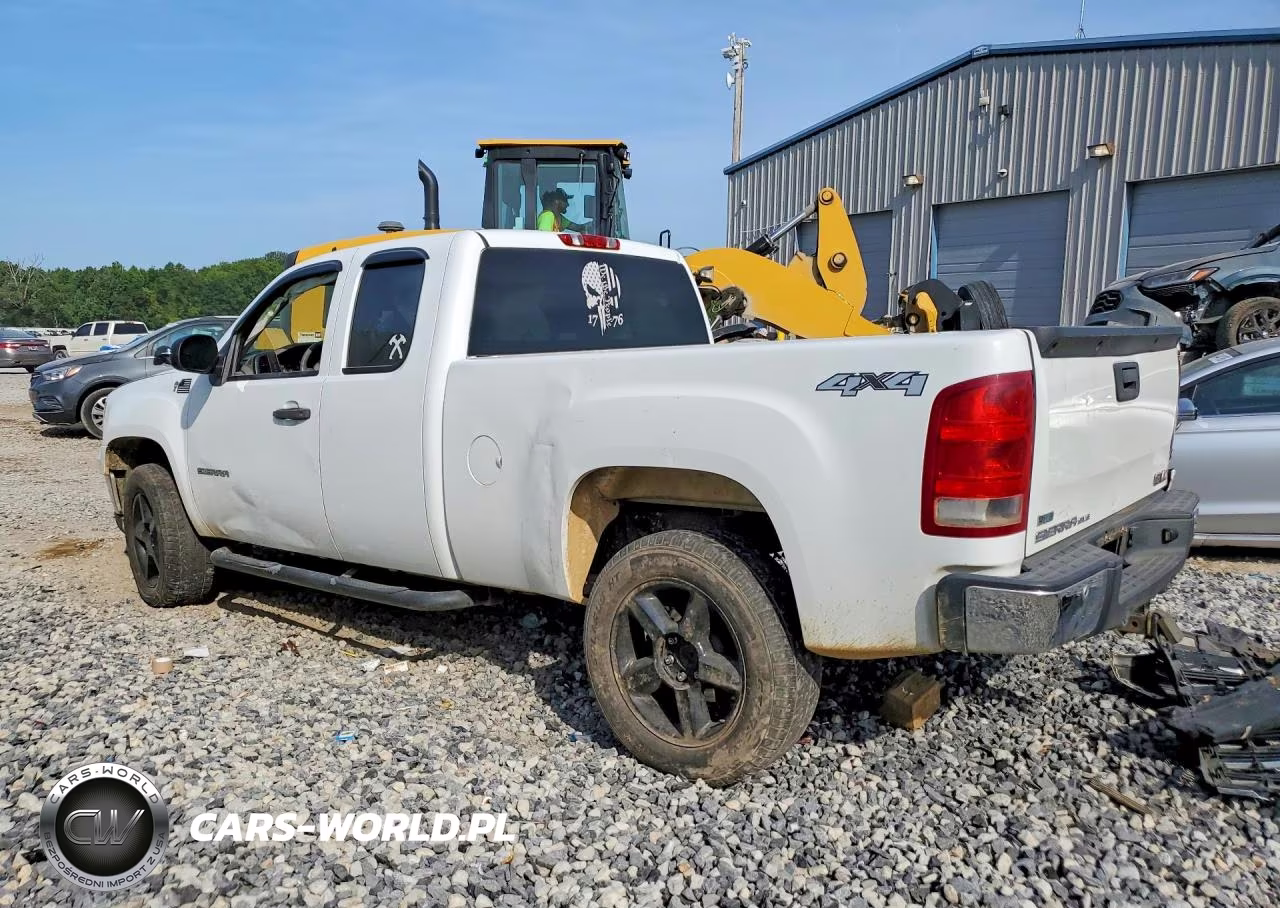2010 GMC Sierra K1500 Sle VIN:1GTYKVE21AZ197214 - 2