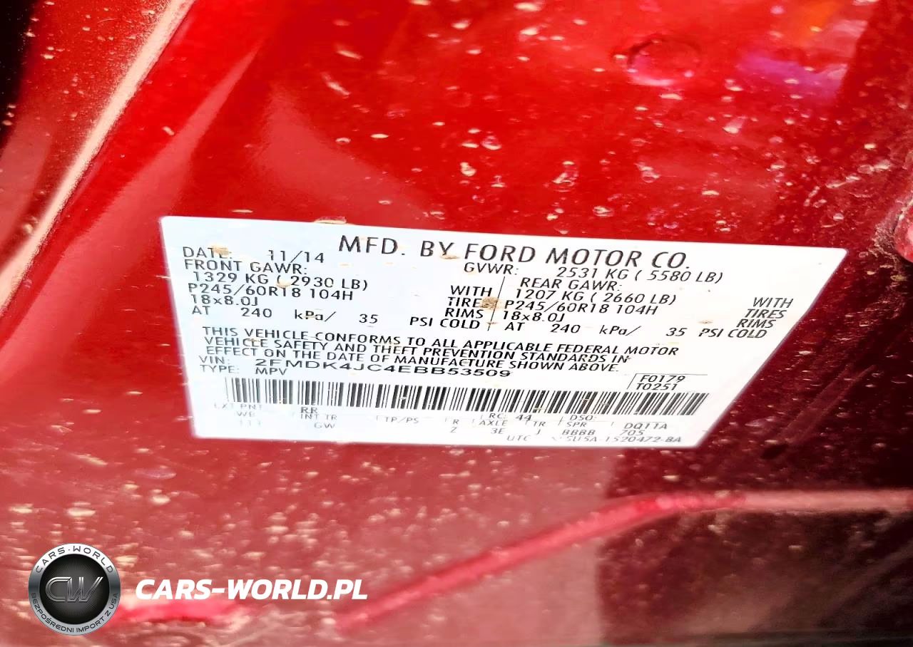2014 Ford Edge Sel VIN:2FMDK4JC4EBB53509 - 13