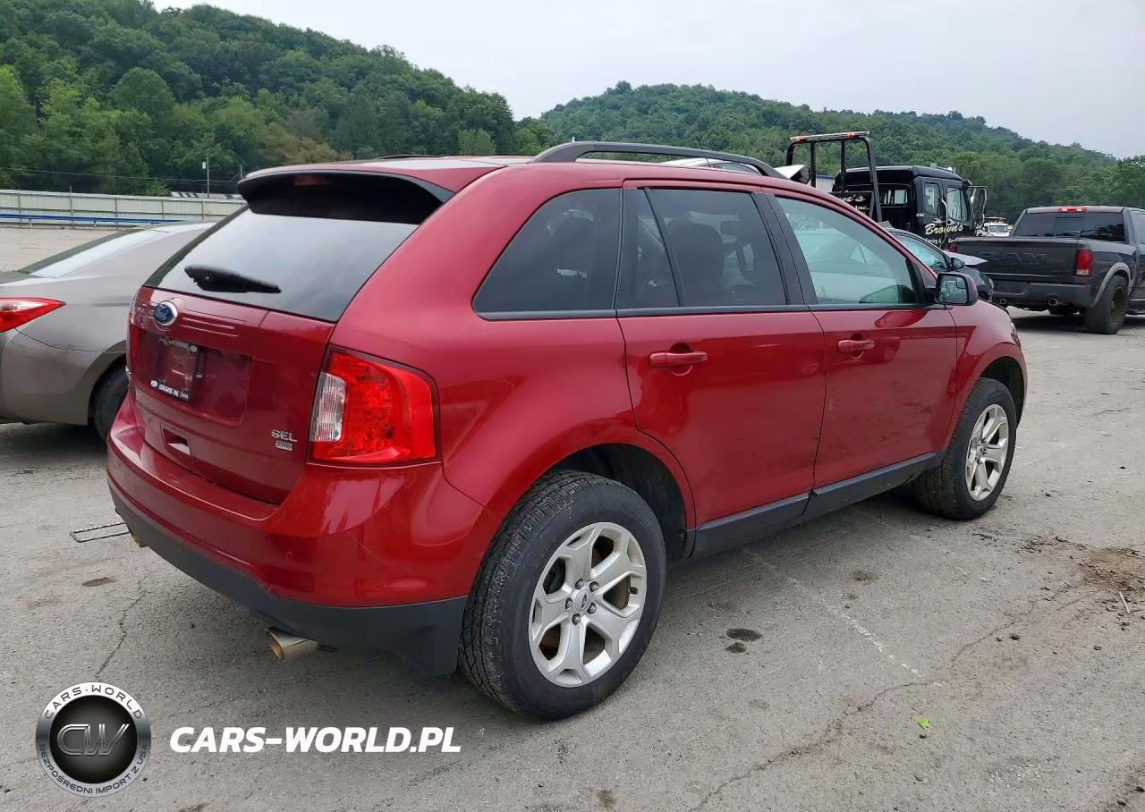 2014 Ford Edge Sel VIN:2FMDK4JC4EBB53509 - 3