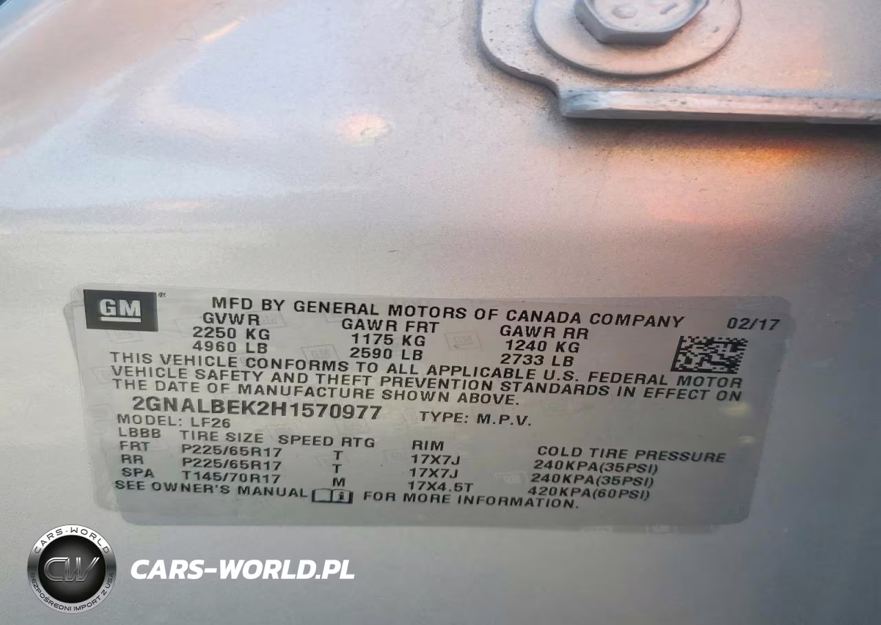 2017 Chevrolet Equinox Ls VIN:2GNALBEK2H1570977 - 13
