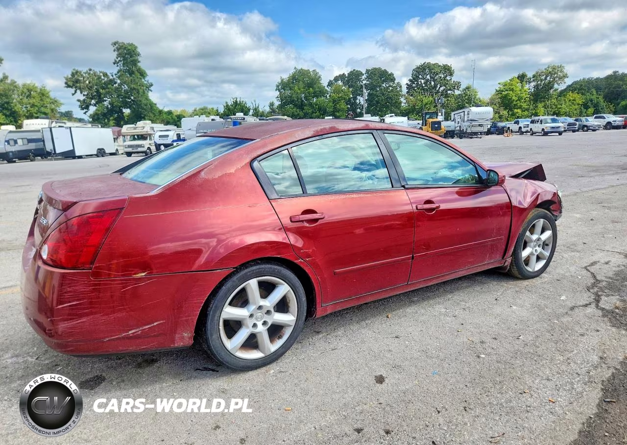 2004 Nissan Maxima Se-Sl VIN:1N4BA41E84C869706 - 3