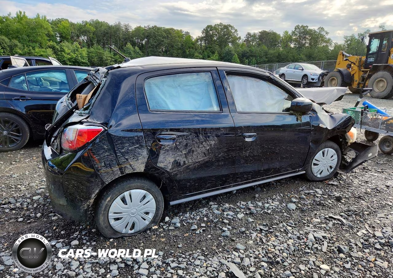 2024 Mitsubishi Mirage Es VIN:ML32AUHJ5RH004623 - 3