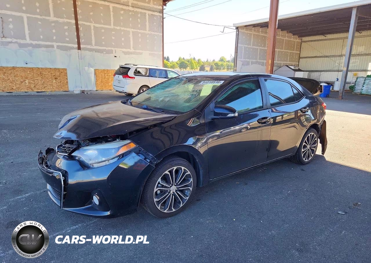 2014 Toyota Corolla S Plus VIN:2T1BURHE4EC003207 - 1