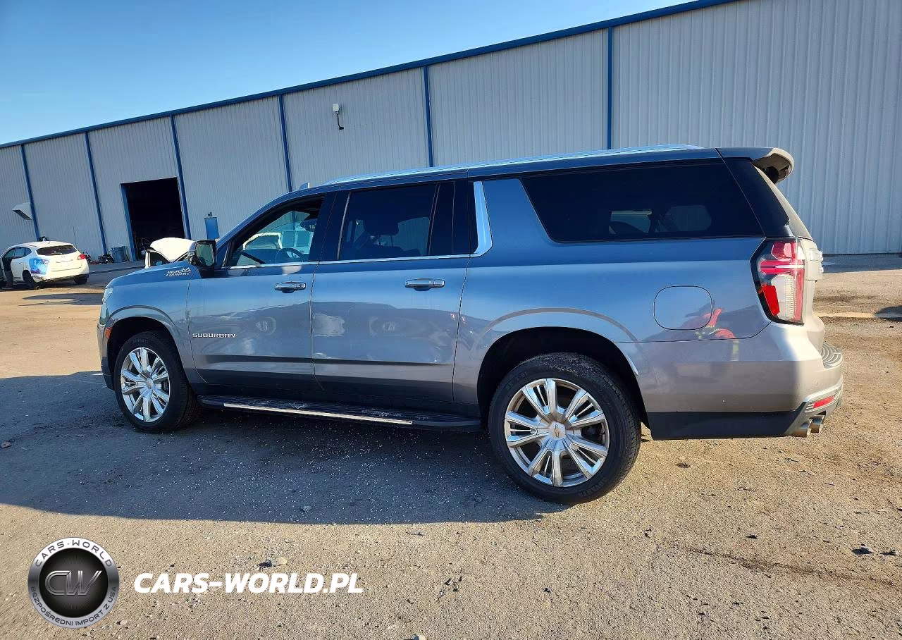 2021 Chevrolet Suburban K1500 High Country VIN:1GNSKGKL4MR404737 - 2